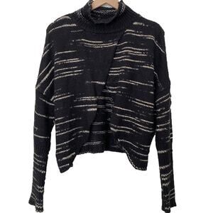 One‎ Teaspoon First Class High Neck Melange Sweater Size XS